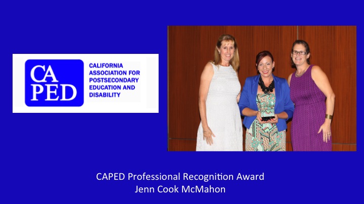 Jenn Cook McMahon CAPED Awards 2015